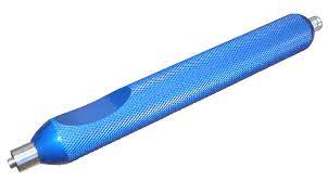 Infusion powered machine infiltration cannula handle.